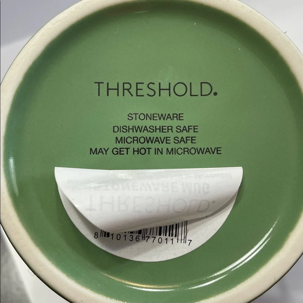 Threshold Mama Green Floral Large Stoneware Coffee Tea Mug 12 Oz Capacity NEW - Picture 11 of 11